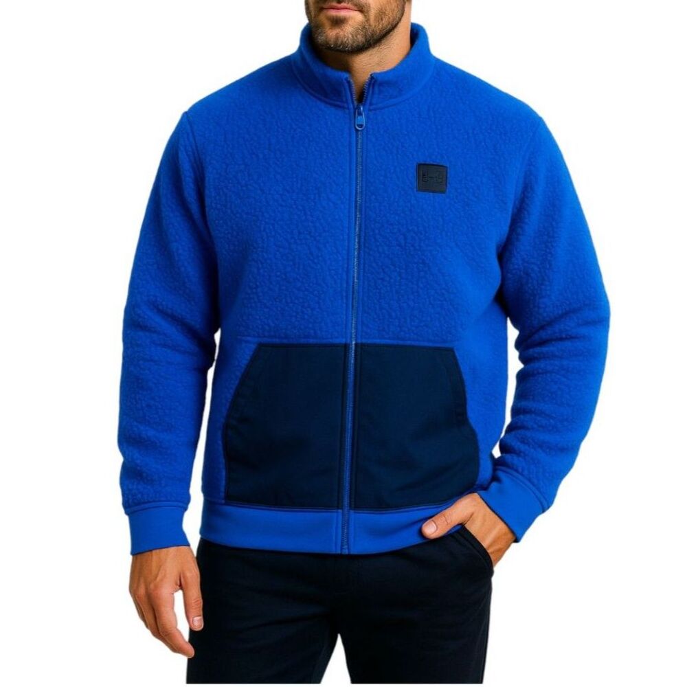 Under Armour Men’s Sherpa Fleece Jacket in Blue | Size XXL